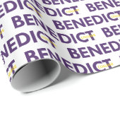 Papier Cadeau Collège Benedict (Coin rond)
