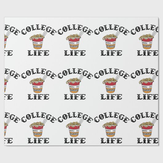 Papier Cadeau College Ramen (Plat)