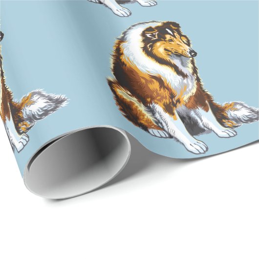 Papier Cadeau colley (Coin rond)