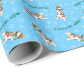 Papier Cadeau Colley lisse heureux de Howlidays (Coin rond)