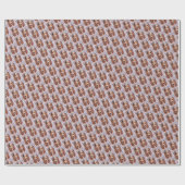 PAPIER CADEAU COLLIE GORGEUSE (Plat)