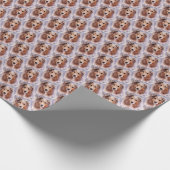 PAPIER CADEAU COLLIE GORGEUSE (Coin)