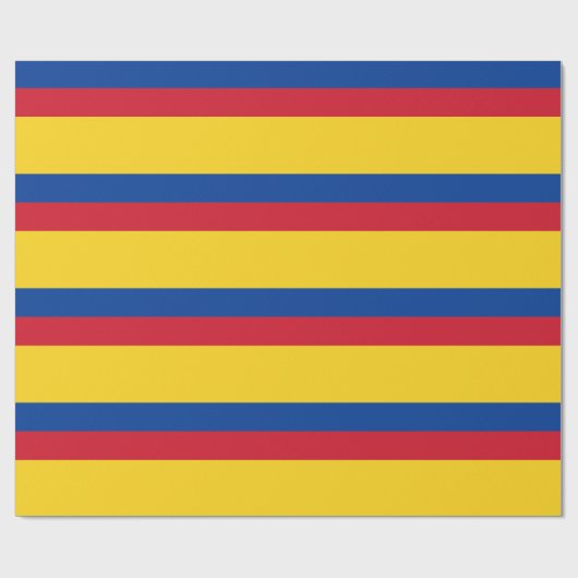 Papier Cadeau Colombie (Plat)