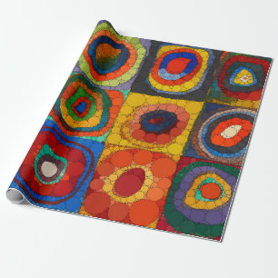 Papier Cadeau Color Study, Dots by After Wassily Kandinsky