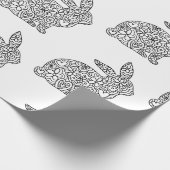 Papier Cadeau Coloration de lapin (Coin)