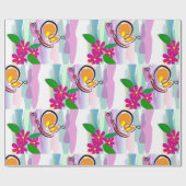 Papier Cadeau coloré (Plat)