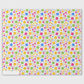 Papier Cadeau Coloré (Plat)