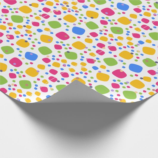 Papier Cadeau Coloré (Coin)