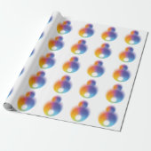 Papier Cadeau coloré (Déroulé)