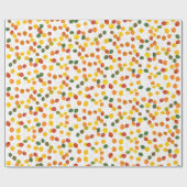 Papier Cadeau Coloré Automne Aspen Feuille Toutes les occasions (Plat)