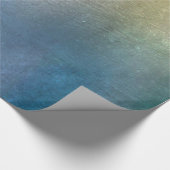 Papier cadeau coloré bleu (Coin)