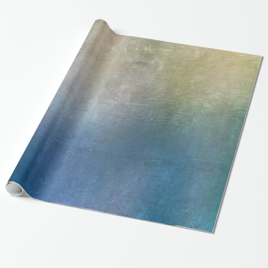Papier cadeau coloré bleu (Déroulé)