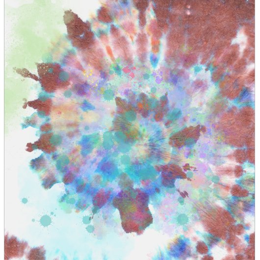 Papier Cadeau Coloré et fleuri