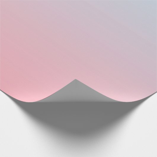 Papier Cadeau Coloré moderne dégradé Ombre Pastel (Coin)