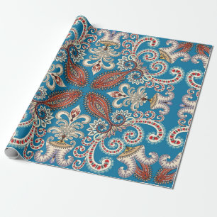 Papier Cadeau Coloré vintage mandala motifs sans couture motif