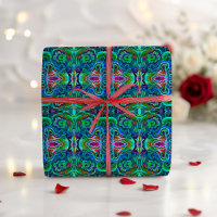 Coloré Wilde Kaleidoscope Patter psychédélique