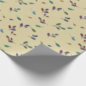 Papier Cadeau Colored branches/leaves (Coin)
