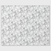 Papier Cadeau Colorez vos propres hippocampes (Plat)