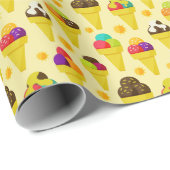 Papier Cadeau Colorful (Coin rond)