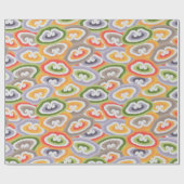 Papier Cadeau Colorful Abstract Cloud Pattern (Plat)