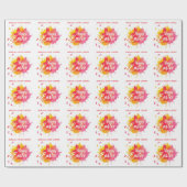 Papier Cadeau COLORFUL  Easter BRUNCH & HUNT (Plat)