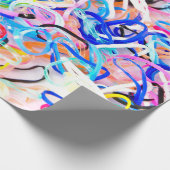 Papier Cadeau Colorful Elastic Rubber Bandsabstract,background,b (Coin)