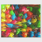 Papier Cadeau Colorful Melful Fusion M&Ms Design (Plat)