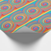 Papier Cadeau Colorful pinwheel design (Coin)