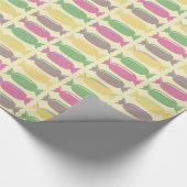 Papier Cadeau Colorful Wrapped Candy Pattern (Coin)