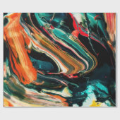 Papier Cadeau ColorfulFunky Abstrait Arrière - plan (Plat)