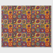 Papier Cadeau Colour Study - Wassily Kandinsky (Plat)