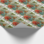 Papier Cadeau Combat de snowball (Coin)