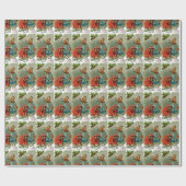 Papier Cadeau Combat de snowball (Plat)