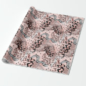 Papier Cadeau Combiné, ethnique, africain (Déroulé)