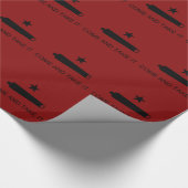 Papier Cadeau Come & Take It ! Flag de Texas State (Coin)