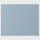 Papier Cadeau Comfy Cozy Knit Sweater Wrapping Paper - Blue (Plat)