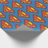 Papier Cadeau Comics DC | Superman | Logo classique (Coin)
