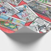 Papier cadeau | Comique | Caricatures (Coin)