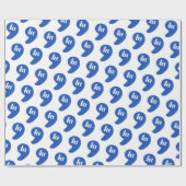 Papier Cadeau Comma La - Kamala Blue (Plat)