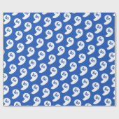Papier Cadeau Comma La - Kamala Blue (Plat)