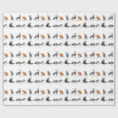 Papier Cadeau Commandes Cat (Plat)