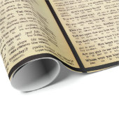 Papier Cadeau Comme tu me rends heureux (Coin rond)