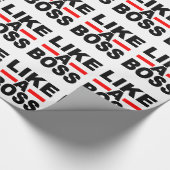 Papier Cadeau Comme un patron (Coin)