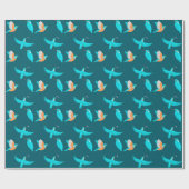 Papier Cadeau Common Kingfishers (Plat)