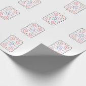 Papier Cadeau Compagnon de match de hockey de diagramme de (Coin)