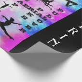 Papier Cadeau Compétences en gymnastique Mots-croisés Papier d'e (Coin)