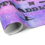 Papier Cadeau Compétences en gymnastique Mots-croisés Papier d'e (Coin rond)