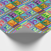 Papier Cadeau Compositeurs de musique classique Pop Art moderne (Coin)