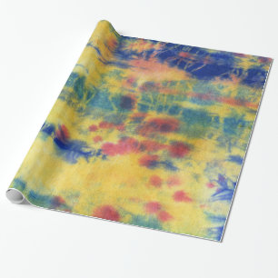 Papier Cadeau Composition #5 en colorant de cravate par Michael