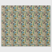 Papier Cadeau Composition abstraite de Kandinsky (Plat)